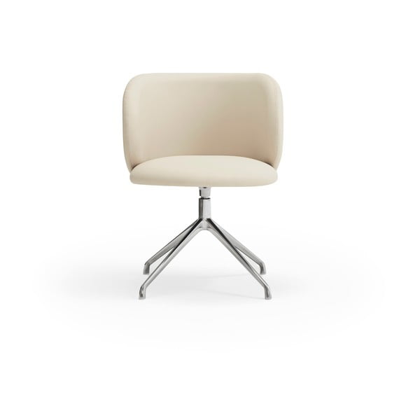 Bézs kárpitozott étkezőfotel Mogi – Teulat-image-1