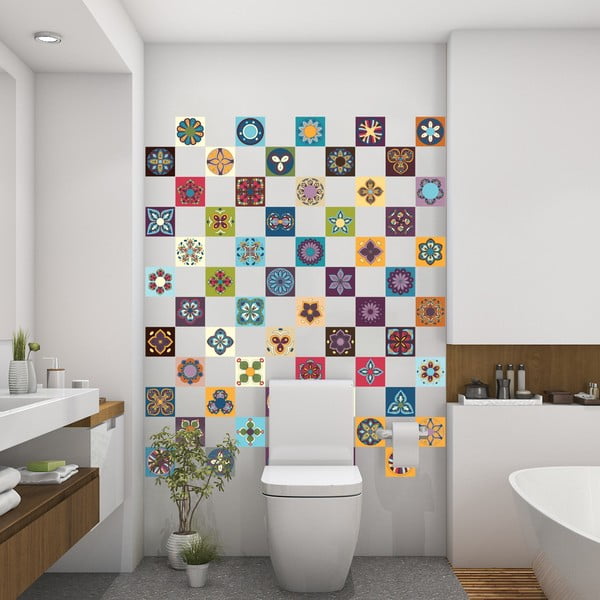 Azulejos 60 részes matrica szett - Ambiance-image-3