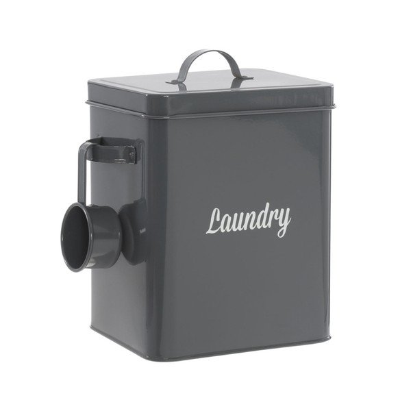 Laundry szürke tároló doboz, merőkanállal - Premier Housewares-image-1