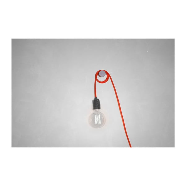 G Rose piros kábel mennyezeti lámpához foglalattal - Filament Style