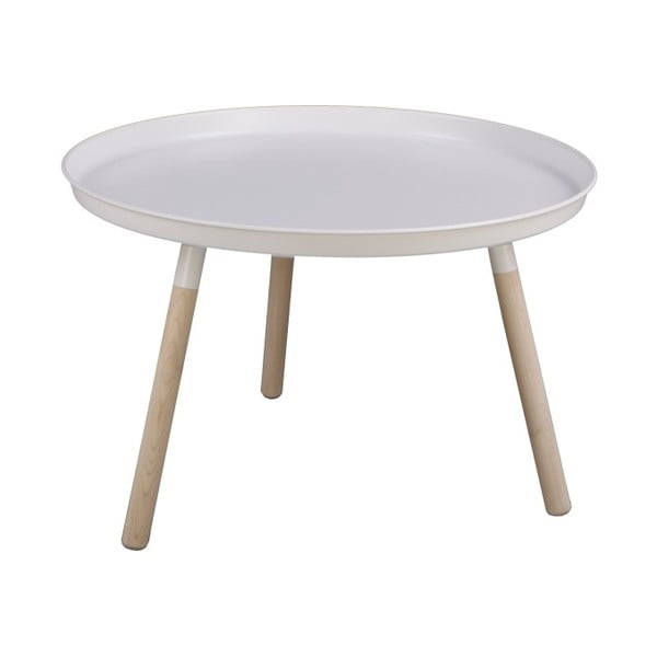 Sticks fehér tárolóasztal, magasság 40,5 cm - Nørdifra