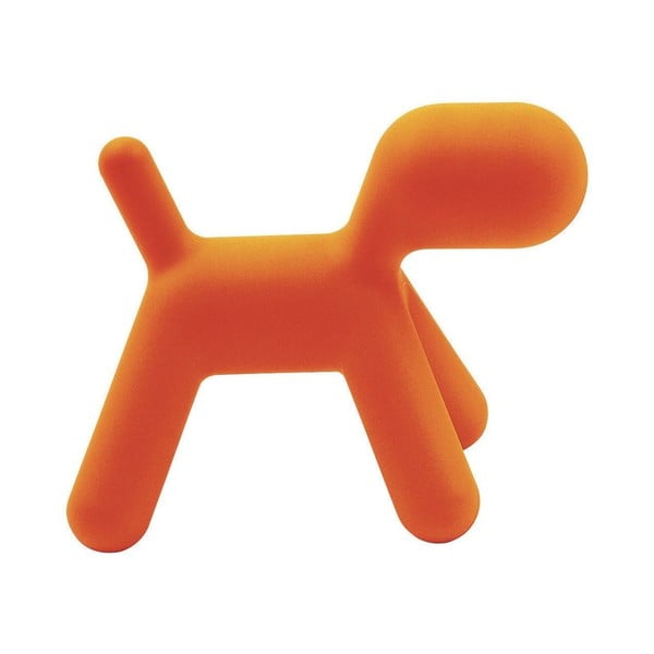 Puppy narancssárga kisszék, 43 cm hosszú - Magis