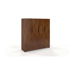 Bergman barna fenyőfa ruhásszekrény, 170 x 180 cm - Skandica
