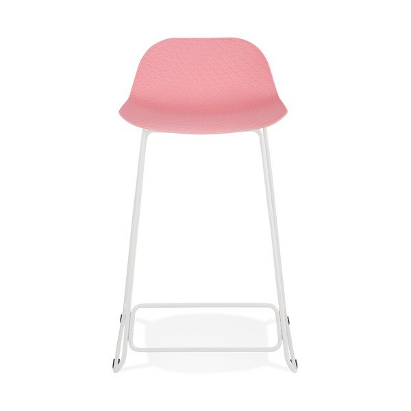 Mini rózsaszín bárszék, ülésmagasság 66 cm - Kokoon-image-1