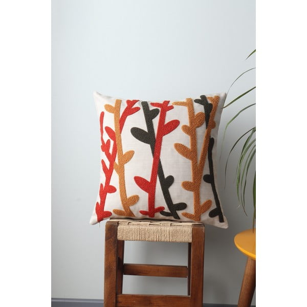 Len párnahuzat 43x43 cm Ivy – Mioli Decor-image-1