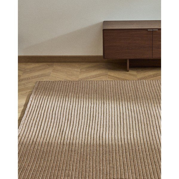 Bézs kézi szövésű szőnyeg 164,5x235 cm Ardelia – Kave Home-image-2