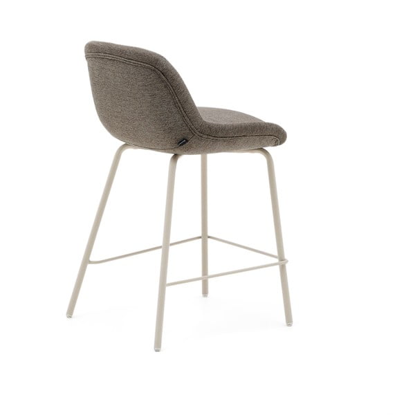 Szürkésbézs bárszék (ülésmagasság 65 cm) Aimin – Kave Home-image-4