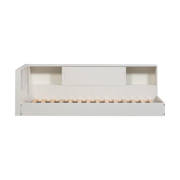 Fehér borovi fenyő egyszemélyes ágy ágyrács nélkül 90x200 cm Carter – WOOOD-image-3