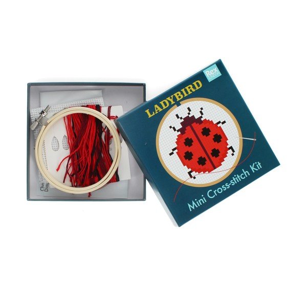 Kreatív készlet Cross-stitch Kit Ladybird – Rex London-image-2