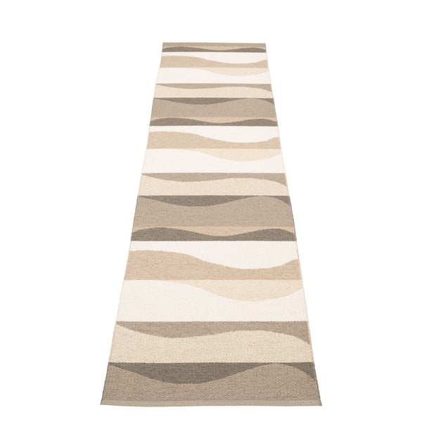 Barna-bézs kültéri-beltéri futószőnyeg 70x300 cm Urvi Earth – Pappelina-image-2