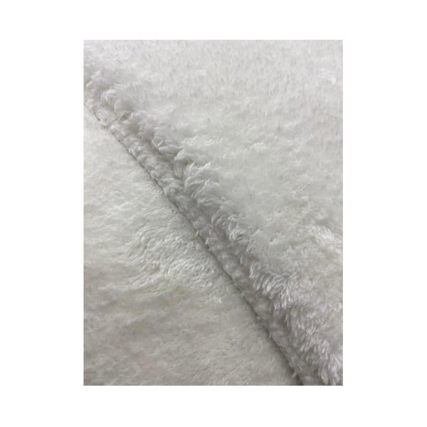Fehér mosható szőnyeg 120x150 cm Pelush White – Mila Home-image-3