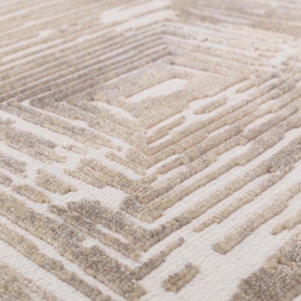 Bézs szőnyeg 80x150 cm Kuza Lines Beige – Asiatic Carpets-image-3