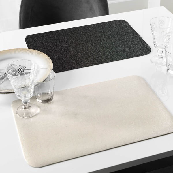 Műanyag tányéralátét 30x44 cm Glitter – douceur d'intérieur-image-1