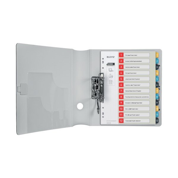 12 db számozott jelölőcímke, A4 - Leitz-image-2