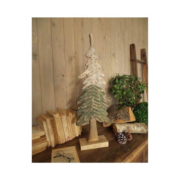 Pine Trees 2 részes mangófa dekorációs fenyőfa szett, magassága 73 cm - Orchidea Milano