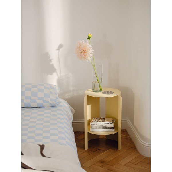 Acél kerek tárolóasztal ø 32 cm Wa – noo.ma-image-1