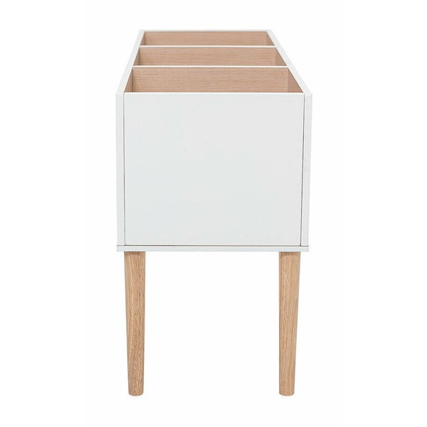 Fehér gyerek könyvespolc 90x50 cm Salam – Bloomingville Mini-image-2