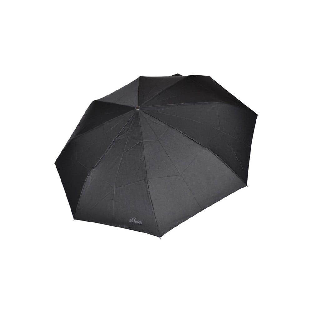 Super fekete összecsukható esernyő, ⌀ 98 cm - Ambiance
