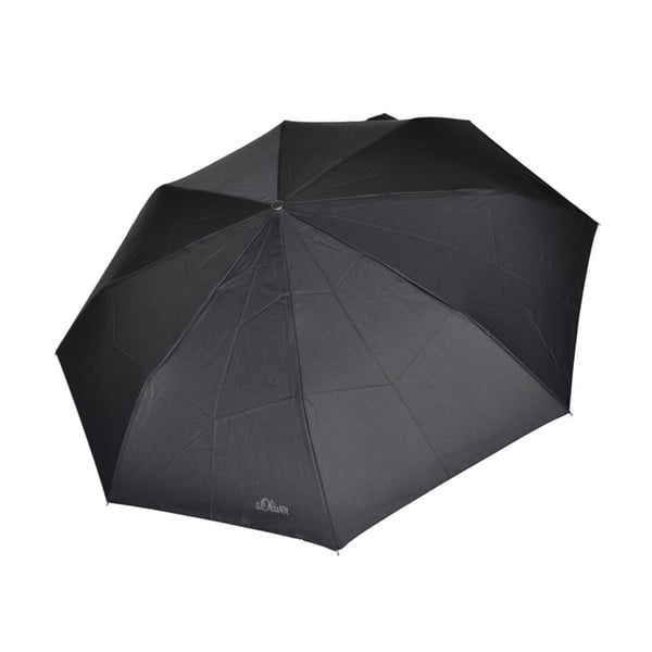Super fekete összecsukható esernyő, ⌀ 98 cm - Ambiance