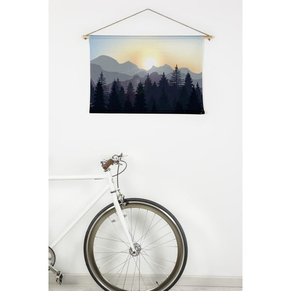 Faliszőnyeg 90x60 cm Mountains Landscape – Surdic-image-1