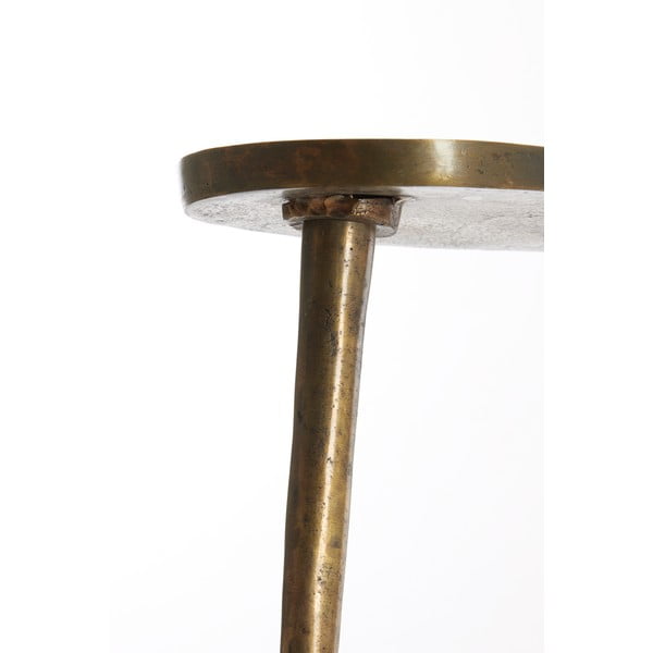 Fém tárolóasztal 30x53 cm Lienz – Light & Living-image-3