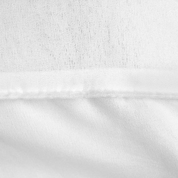 Monte Carlo egyszemélyes fehér mikroperkál ágyneműhuzat, 140 x 200 cm - Sleeptime-image-4