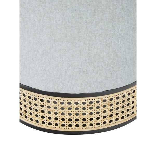 Mara világosszürke puff - Westwing Collection -image-2