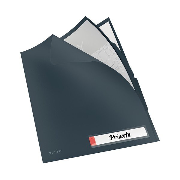 Cosy szürke rendszerezős irodai mappa, A4 - Leitz-image-2