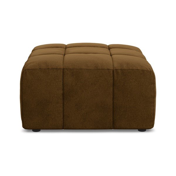 Mustársárga bársony lábtartó Aloha – Makamii