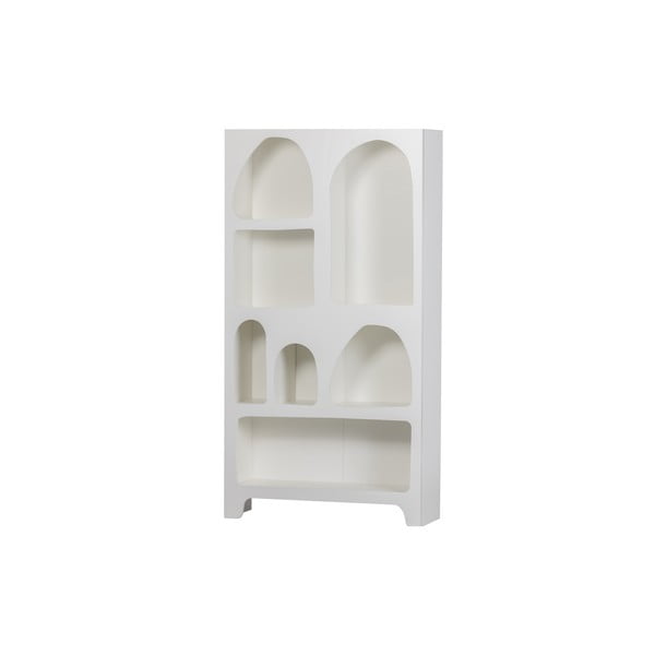 Fehér könyvespolc 95x180 cm Caz – WOOOD-image-1