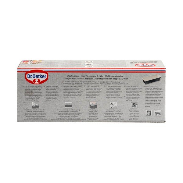 Kerámia felületű acél kenyérsütő forma, 31,5 x 12 cm - Dr. Oetker-image-3