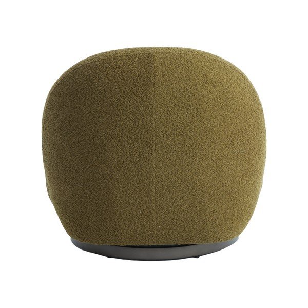 Zöld buklé fotel Gumaca – Light & Living-image-3