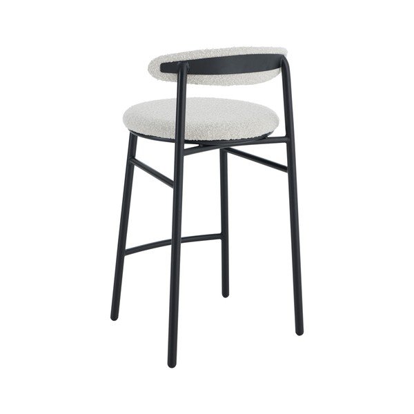 Krémszínű kárpitozott bárszék (ülésmagasság 67 cm) Bloggny – Ellos Home-image-4