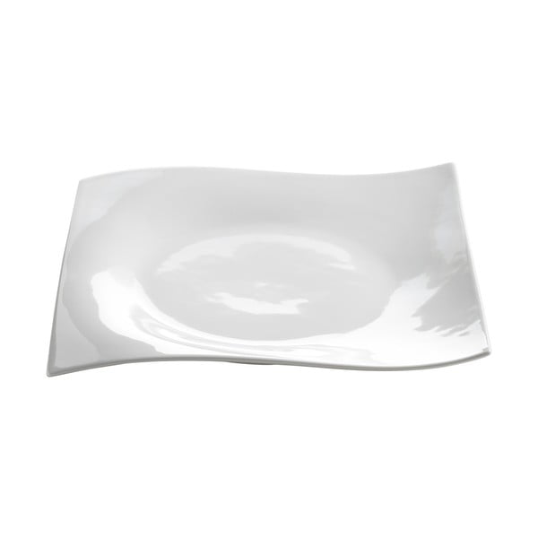 Motion fehér porcelán tányér, 27,5 x 27,5 cm - Maxwell & Williams