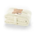 Henry krémszínű mikroszálas takaró, 170 x 210 cm - DecoKing