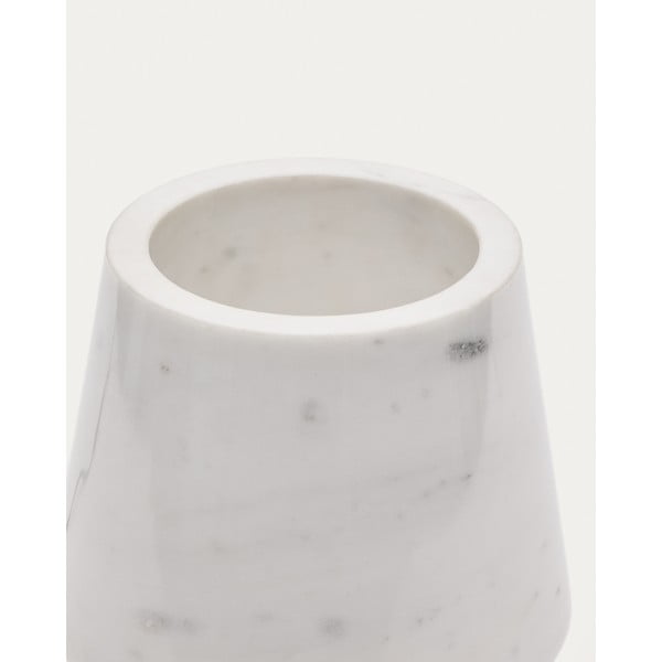 Elefántcsont színű márvány asztali lámpa márvány búrával (magasság 27 cm) Alaro – Kave Home-image-3