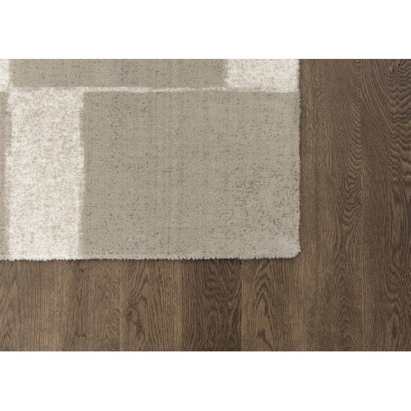 Szürkésbézs gyapjú szőnyeg 133x190 cm Agnus Pavement – Agnella-image-3