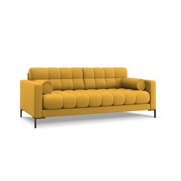 Sárga kanapé 217 cm Bali – Cosmopolitan Design-image-2