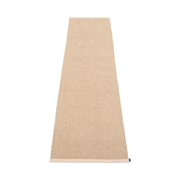 Bézs kültéri-beltéri futószőnyeg 70x300 cm Mono Light Nougat – Pappelina