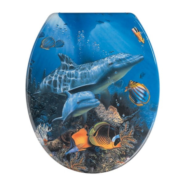 Sea Life WC-ülőke, 45 x 37,5 cm - Wenko