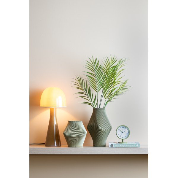 Okkersárga asztali lámpa üveg búrával (magasság 45 cm) Bombin – Leitmotiv-image-1