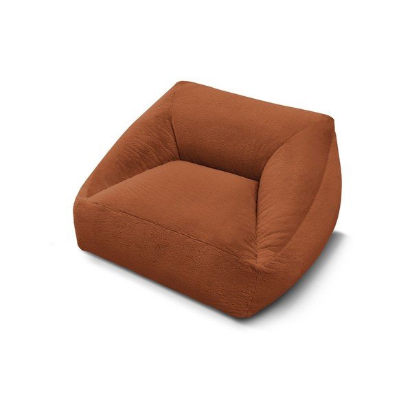 Narancssárga műszőrme babzsákfotel Lilibet – Bobochic Paris-image-4