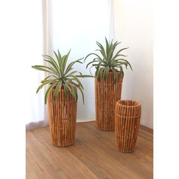 Alan rattan váza, magasság 90 cm - Tomasucci-image-2