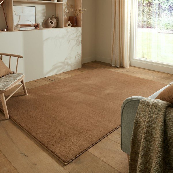 Konyakbarna szőnyeg 200x290 cm – Flair Rugs-image-1