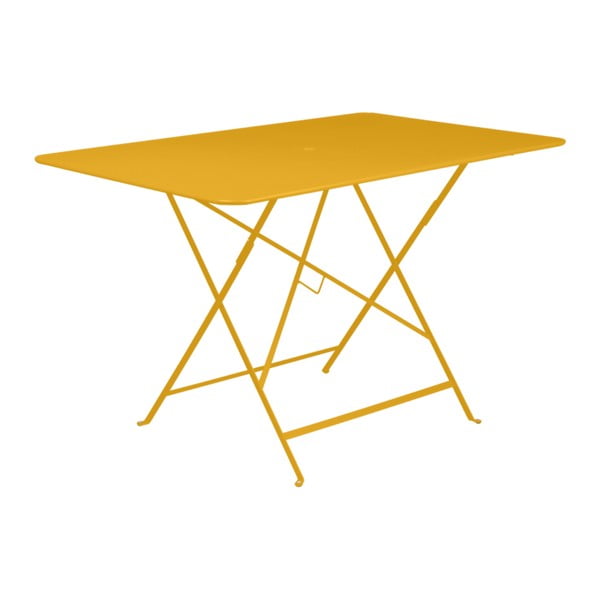 Bistro sárga összecsukható kerti asztal, 117 x 77 cm - Fermob