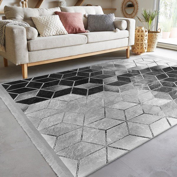 Szürke szőnyeg 80x150 cm – Mila Home-image-2