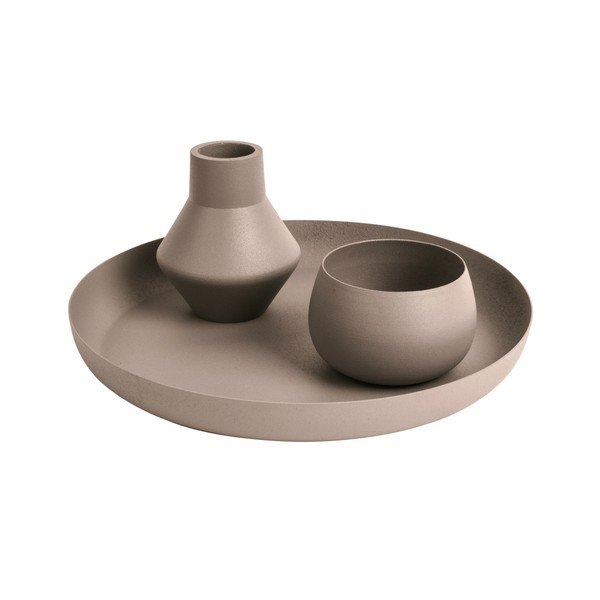 Nimble bézs tálca, ⌀ 27 cm - PT LIVING-image-1