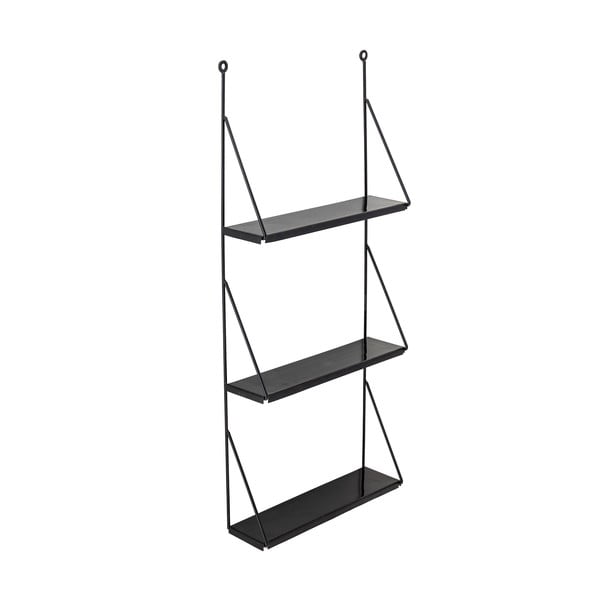 Walter fekete fém fali polc - Bloomingville-image-2