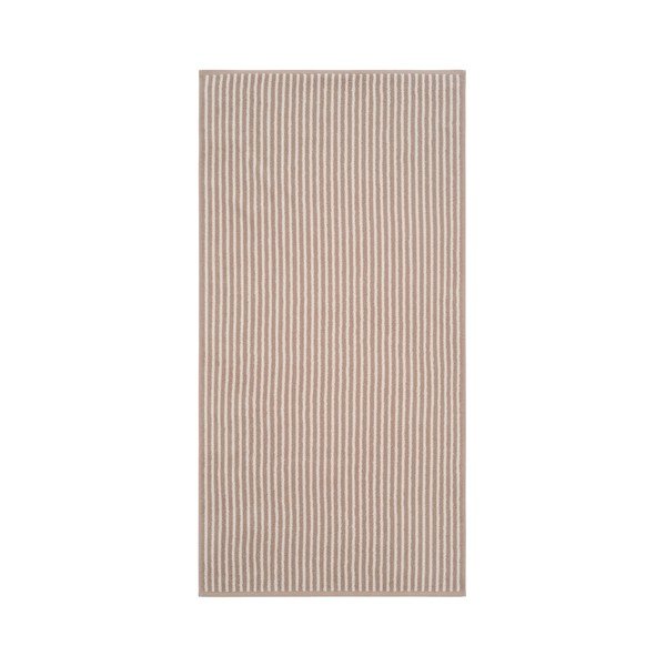 Bézs-krémszínű pamut fürdőlepedő 70x140 cm Dixie – Jotex