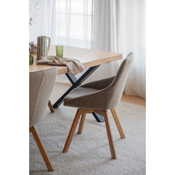 Bézs étkezőszék szett 2 db-os Alison – Rowico-image-2